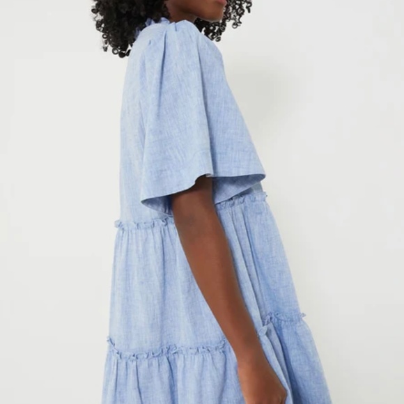 Tuckernuck Crawford Dress in Chambray - Small - Picture 3 of 8
